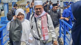 Foto: Potret kepulangan haji Kab. Bulungan.