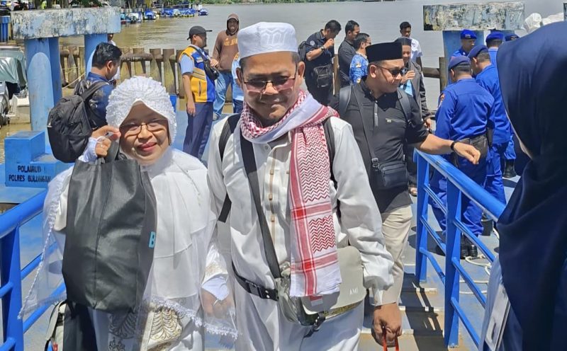 Foto: Potret kepulangan haji Kab. Bulungan.