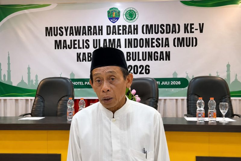 Foto: Ketua MUI Kab. Bulungan periode 2021-2026, K.H. Ridwan R. Labago