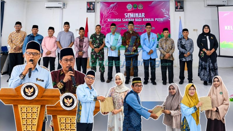 Foto: Kegiatan Seminar Keluarga Sakinah Bagi Remaja Putri. (Zull/LJ)