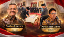 Foto: Suahasil Nazara, Menteri keuangan RI baru Periode 2026-2029. Menggantikan Purbaya Yudhi Sadewa (2025-2026).