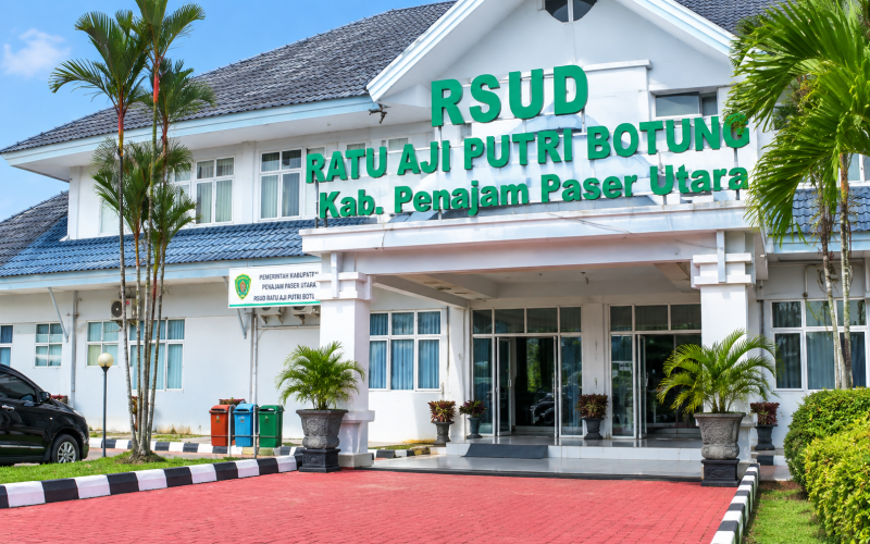 Foto: RSUD Ratu Aji Putri Botung (RAPB) di Kabupaten Penajam paser Utara.