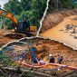 Foto: Potret kegiatan penambangan emas ilegal di wilayah Ka. Paser. (Dok.JATAMKaltim)