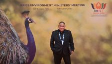 Foto: Dr. Teguh Santosa menghadiri Pertemuan Menteri Lingkungan BRICS di India, 18 Agustus 2026. 