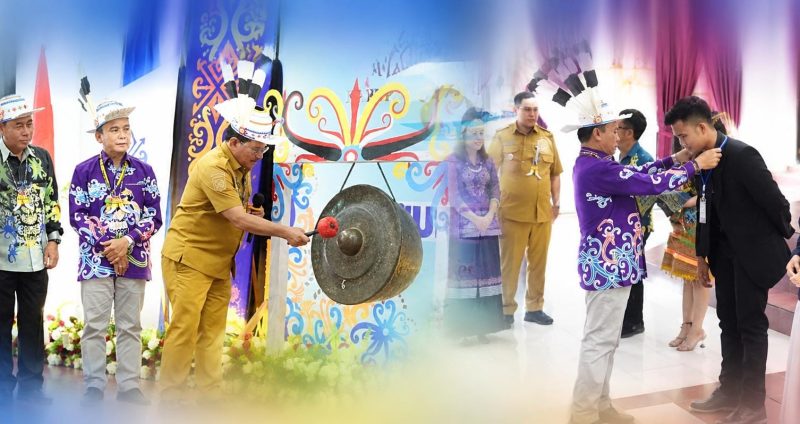 Foto: Wakil Bupati Bulunga, Kilat (baju warna Ungu), saat membuka secara resmi Konferensi Daerah (Konperda) Gereja Kemah Injil Indonesia (GKII) ke-XXXVI Daerah Kayan Hilir Tahun 2026 di Desa Long Beluah, Kecamatan Tanjung Palas Barat.