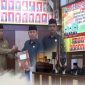 Foto: Bupati Bulungan, Syarwani saat menghadiri Rapat paripurna DPRD Bulungan.