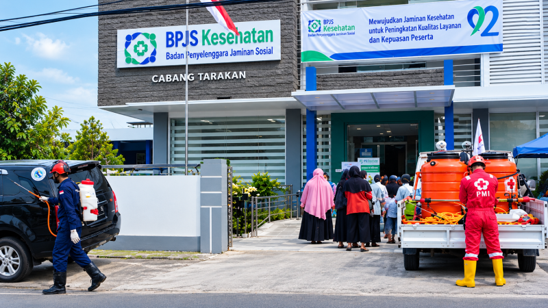 Foto: Potret Kantor BPJS Kota Tarakan. (Ist)