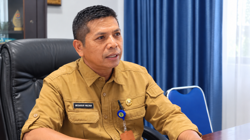 Foto: Kepala Bidang Perikanan Budidaya dan Lingkungan Dinas Perikanan PPU, Musakkar Mulyadi.