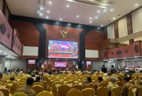 Foto: Paripurna penyampaian penjelasan nota keuangan dan pandangan umum fraksi DPRD PPU terkait APBD Perubahan 2026.