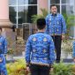 Foto: Bupati PPU, Mudyat Noor saat memimpin Apel Hari Kesaktian Pancasila.
