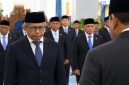 Foto: Rocky Gerung, saat dilantik oleh Presiden Prabowo Subianto sebagai anggota Watimpres RI.