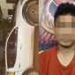 Foto: Pelaku pembawa kabur kendaraan operasional perusahaan,  Choirul Nur Senawan (42). (Dok. Humas Polresta Samarinda)