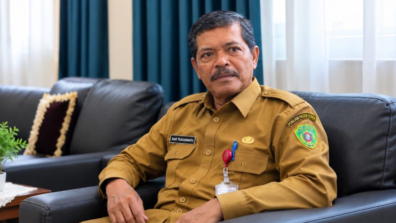 Foto: Kepala Dinas Perikanan PPU, Andi Trasodiharto.