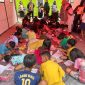 Foto: DP3A Kukar berikan fasilitas sementara dan pendampingan psikologis anak-anak Korban Kebakaran di Melayu.