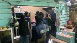 Foto: Penggerebekan narkotika di kawasan Jalan H. Maskur, tepatnya di samping Pasar Sore, Tanjung Selor, Kabupaten Bulungan, oleh jajaran polres Bulungan, Kodim 0903/BULUNGAN dan BNNP. (Dok. Humas Polresta Bulungan).