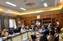 Foto: Kepala Disdamkarmatan Kukar, Fida Hurasani saat ikuti RDP di DPRD Kukar bersama OPD, Camat dan Lurah bahas soal pencegahan kebakaran.