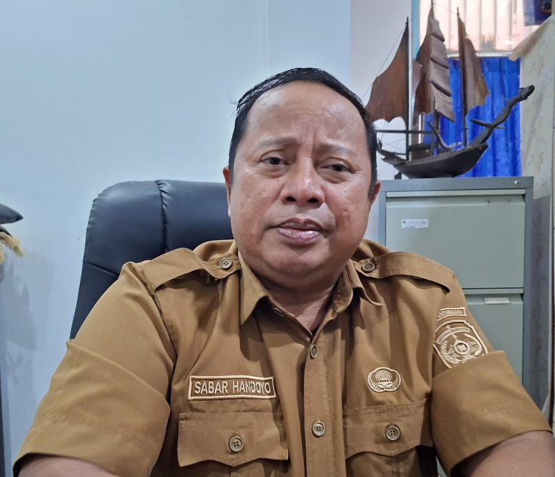 Foto: Kepala Bidang Pengelolaan Perikanan Budidaya DKP Kukar, Sabar Handoyo.
