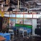 Foto: Kondisi ruang kelas SD 021 pasca kebakaran di jalan Kartini Kelurahan Loa Ipuh.