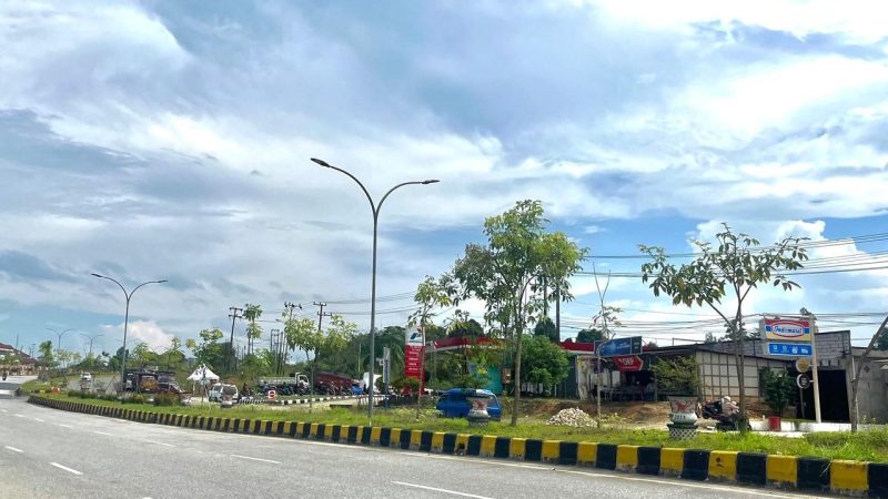 Foto: Potret PJU di Sepanjang Jalan Provinsi di PPU.