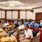 Foto: Kepala Dispora Kukar, Aji Ali Husni bersama pengurus PASI Kukar dalam pelantikan di Ballroom Hotel Grand Elty Singgasana.