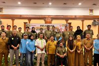 Foto: Kepala Dispora Kukar, Aji Ali Husni, menyampaikan sambutan dalam Pelatihan Dasar Pelatih Atletik.