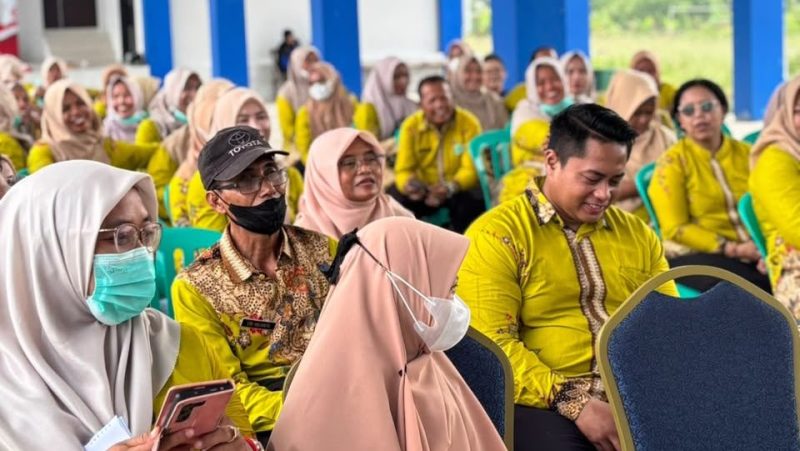 Foto: DPKP PPU saat memberikan sosialisasi kepada masyarakat terkait pencegahan kebakaran.