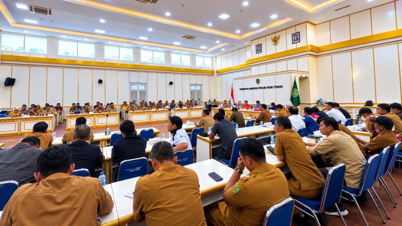 Foto: Rapat evaluasi Karhutla.