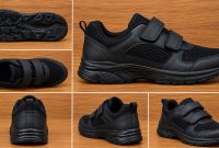 Foto: Salah satu produksi sepatu pengrajin lokal PPU yang terpajang di Kantor KUKM Perindag PPU.