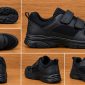 Foto: Salah satu produksi sepatu pengrajin lokal PPU yang terpajang di Kantor KUKM Perindag PPU.