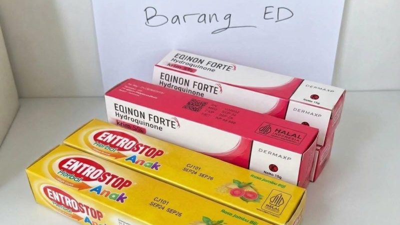 Foto: Potret Obat-obatan yang melewati masa kedaluwarsa.