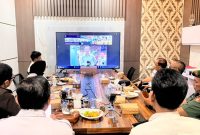Foto: Peresmian Beranda Imigrasi di Mal Pelayanan Publik (MPP) Kukar oleh Kepala Seksi Teknologi Informasi dan Komunikasi Keimigrasian, Jeacky Gerald Gerung, bersama jajaran Forkopimda.