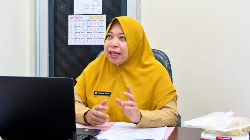 Foto: Kepala Bidang Penaatan Hukum dan Peningkatan Kapasitas Lingkungan Hidup DLH PPU, Nuryulianita.