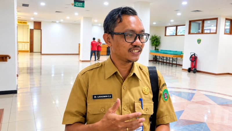 Foto: Pelaksana Tugas (Plt) Kadinkes Kabupaten Penajam Paser Utara, Lukasiwan Eddy Saputro